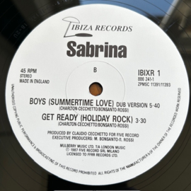 Sabrina ‎– Boys (Summertime Love) (Re-Mix By Pete Hammond)