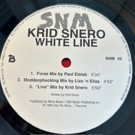 Krid Snero – White Line 1996 Remixes