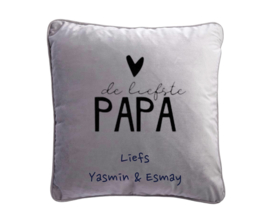Kussenhoes de liefste papa