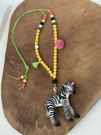 Funky dierenketting Ziva