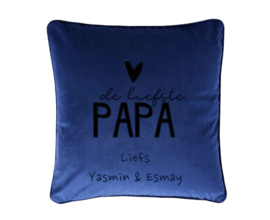 Kussenhoes de liefste papa