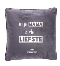 Kussenhoes mijn mama is de liefste
