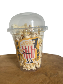 Persoonlijke popcorn beker popcorn