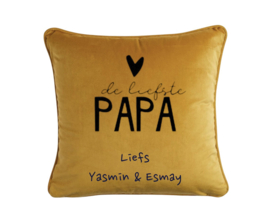 Kussenhoes de liefste papa