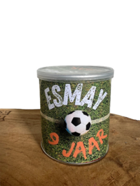 Traktatie pringles voetbal