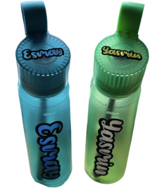 Holografische Sticker waterfles