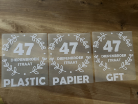 Container sticker