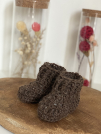 Alpaca muts met slofjes