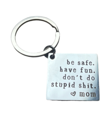 Sleutelhanger be safe