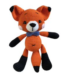 Gehaakte knuffel foxy de vos