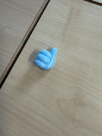 Plakhandjes voor potlood of pen