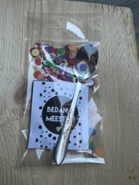Theelepel met naam
