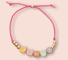 Naamarmband summer