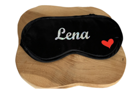 Slaapmasker met naam