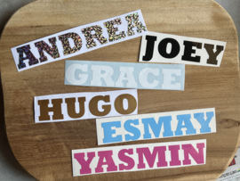 Naamsticker waterfles (air up)
