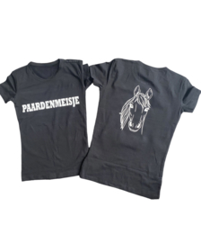 T-shirt paardenmeisje
