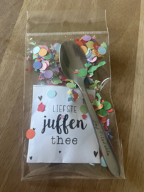Theelepel met naam
