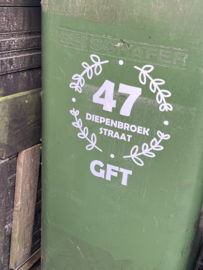 Container sticker