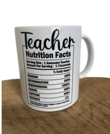 Beker/mok teacher nutrition facts