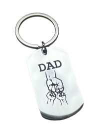 Sleutelhanger DAD 2kinderen
