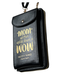 Telefoontas mom written upside down
