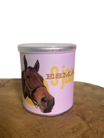 Traktatie pringles paard hoofd