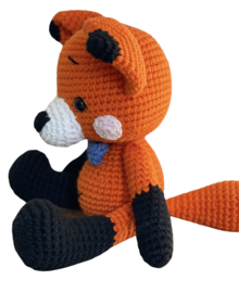 Gehaakte knuffel foxy de vos