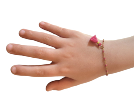 Armbandje gekleurde bol