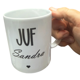 Persoonlijke beker juf/meester
