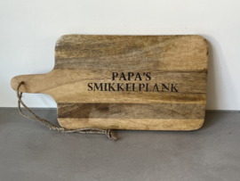 Borrelplank opa/papa