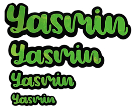 Holografische Sticker waterfles
