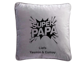 Kussenhoes Superpapa