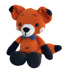 Gehaakte knuffel foxy de vos