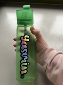 Holografische Sticker waterfles