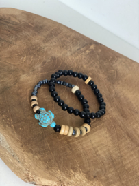 Armbandset van 2 schildpad