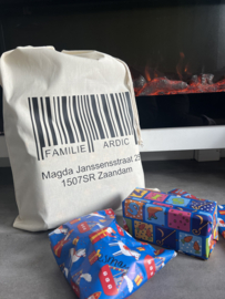 Cadeau zak xxl sint (barcode)