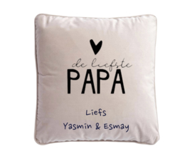 Kussenhoes de liefste papa