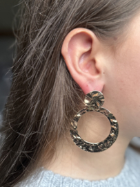 Statement oorbel gold
