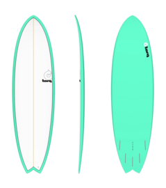 Torq Fish – Futures – 5 Fin – Zeegroen wit deck 6.6