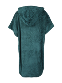 Poncho solid men kleur fuel green