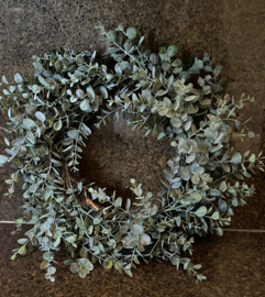 eucalyptus krans groen kunst ø 35cm