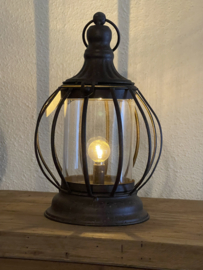metalen led lampje  staan / hang