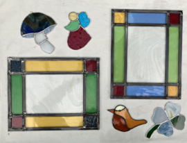 Workshop glas-in-lood of Tiffany zaterdag 21 juni 2025 vanaf 9.30 uur