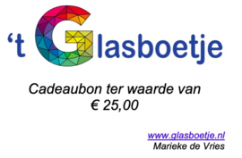 Cadeaubon € 25,00