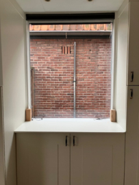 Glas-in-lood tegen inkijk