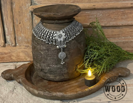 Houten chapati schaal NO2