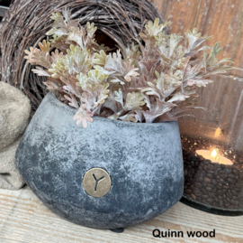 Brynxz bowl Medium 24cm stone black