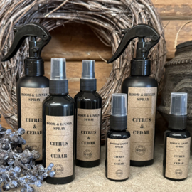 Room & Linnen Spray – citrus & cedar