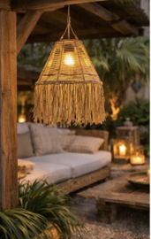 Bohemian hang solar lamp