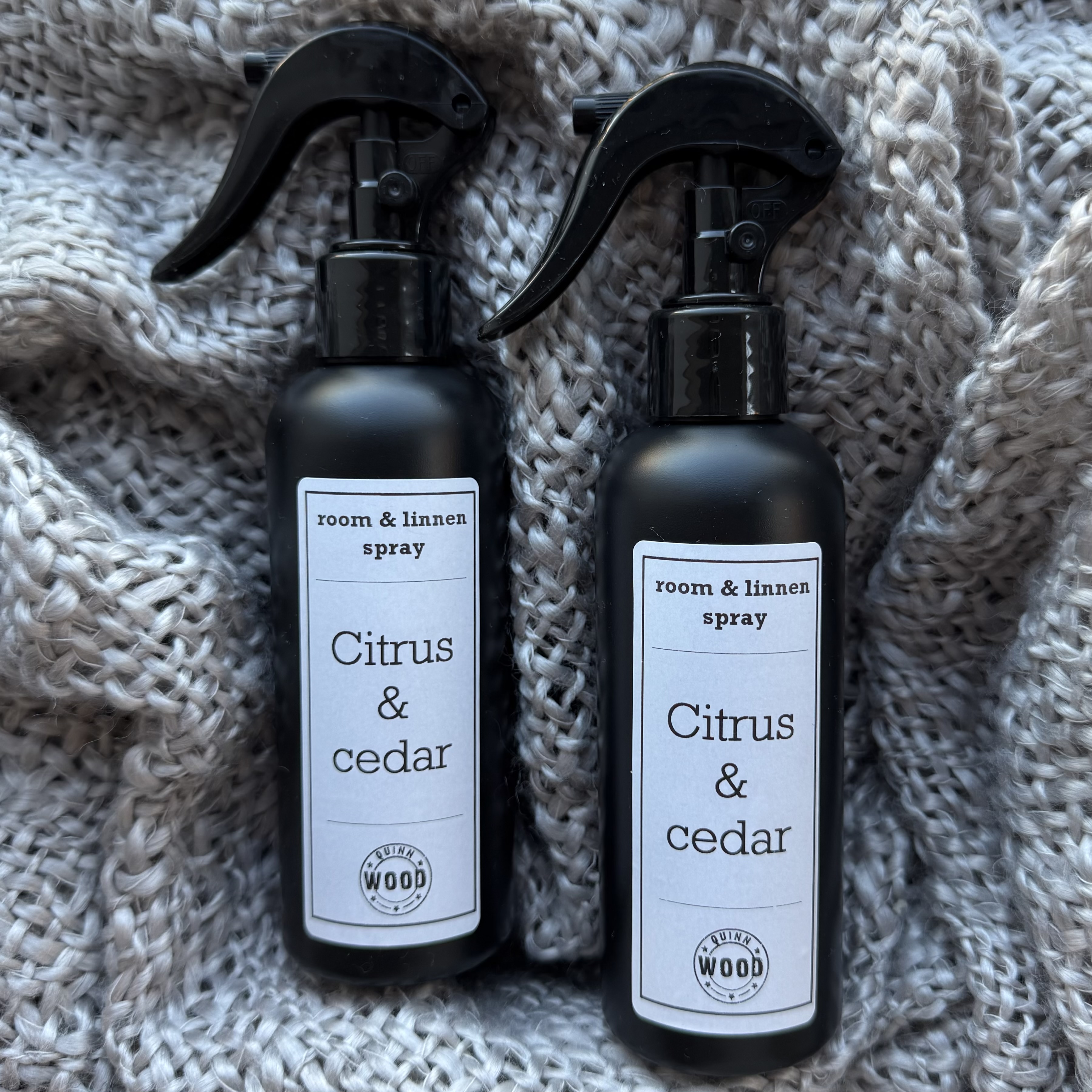 Room & Linnen Spray – citrus & cedar